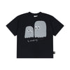 US stockist of Little Man Happy's "Loading Boo" black skate t-shirt