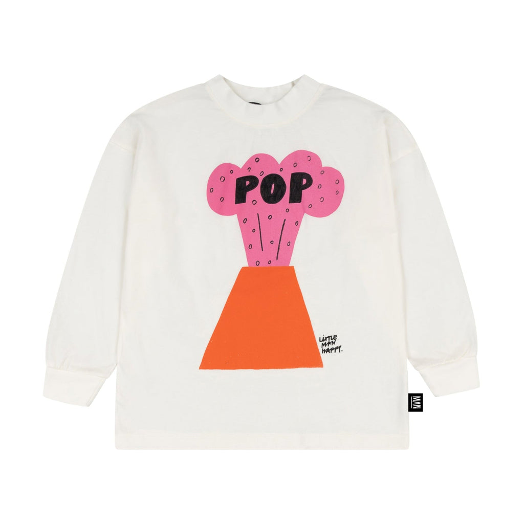 US stockist of Little Man Happy's Popcano longsleeve t-shirt