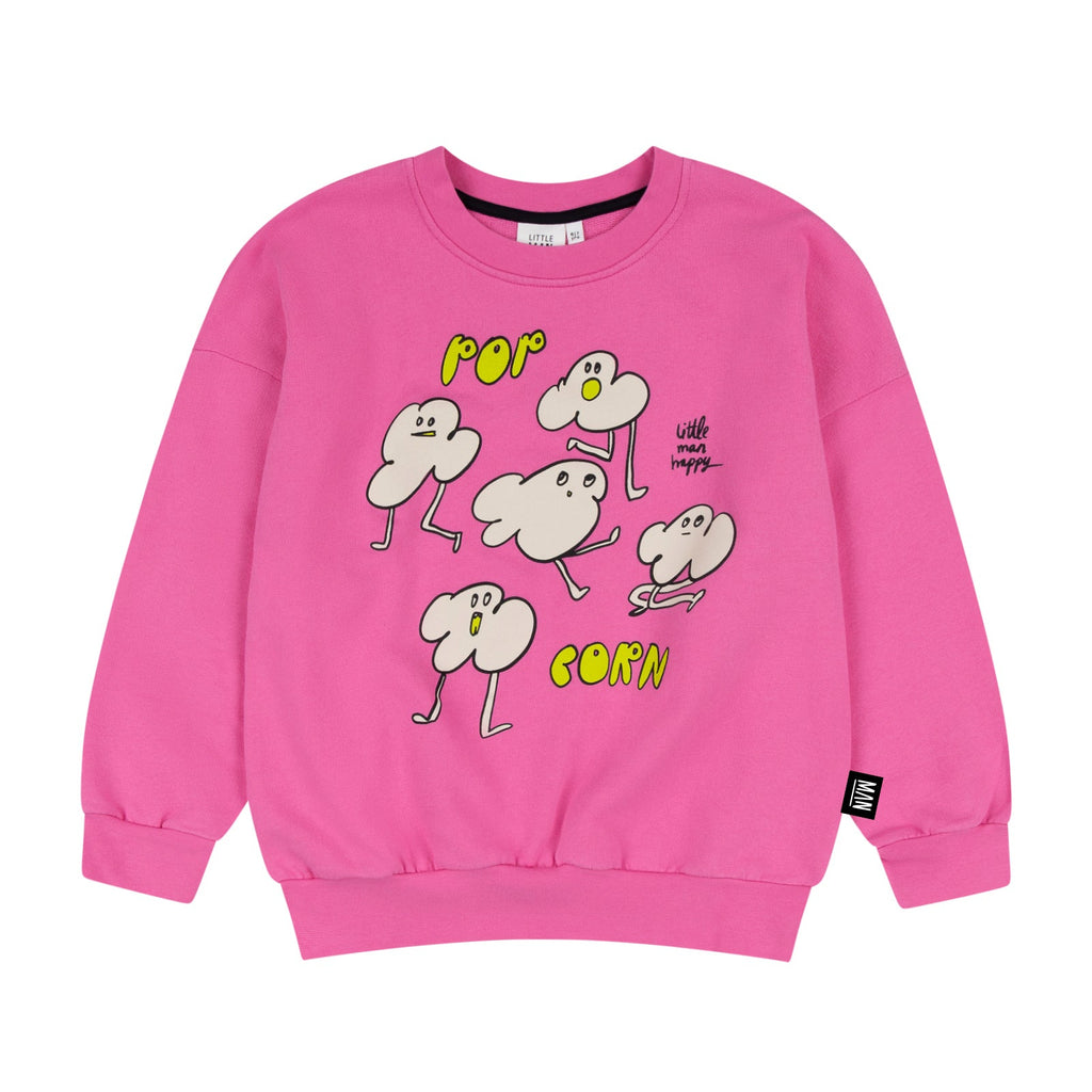 US stockist of Little Man Happy's Pink Popcorn Sweater