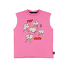 US stockist of Little Man Happy's Pink Popcorn tank top