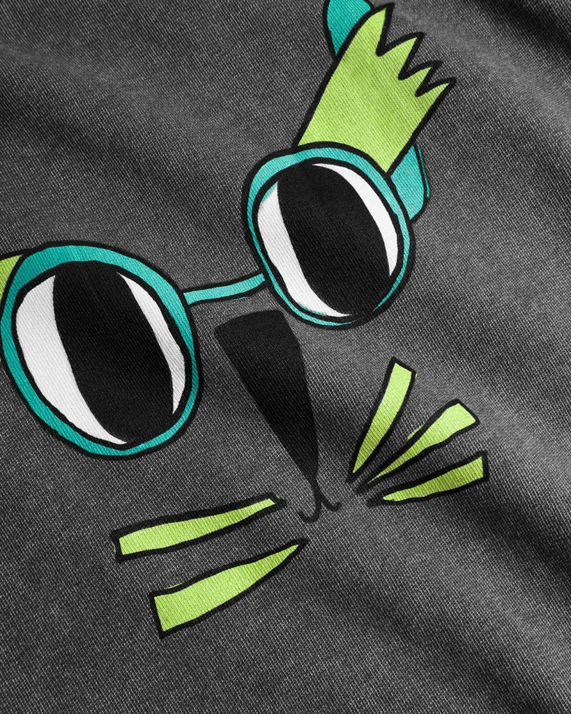 US stockist of Little Man Happy's Silly Specs Sweatshirt.