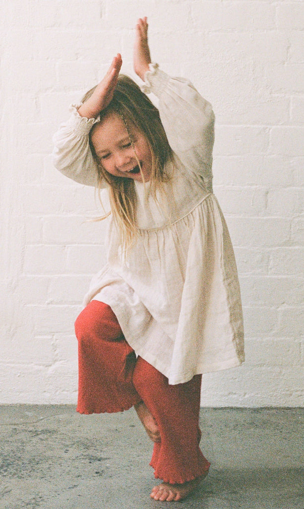US stockist of Illoura the Label's Chilli Essential Ribbed Knit 3/4 pants.  