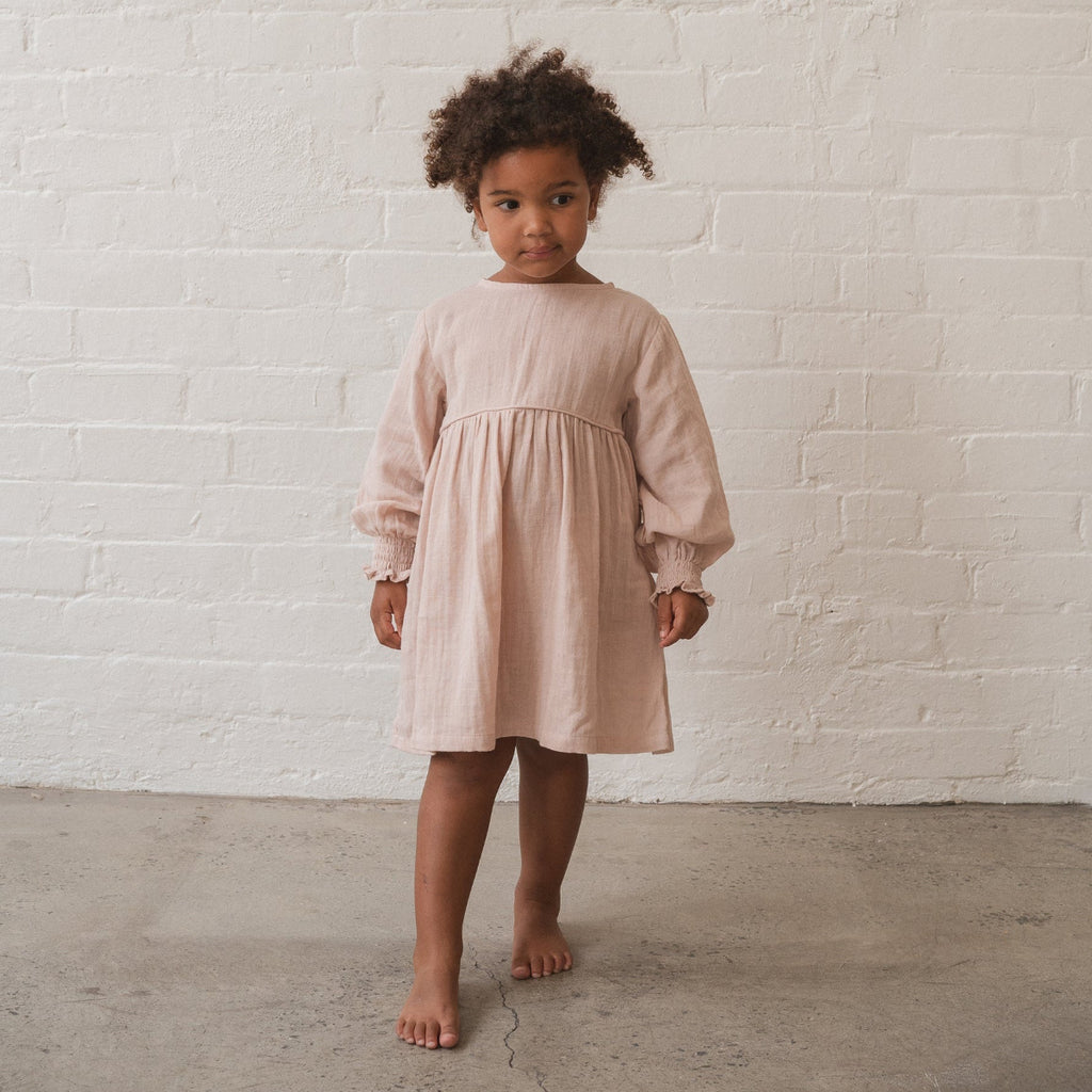 US stockist of Illoura the Label's Dusty Pink Yumi Dress