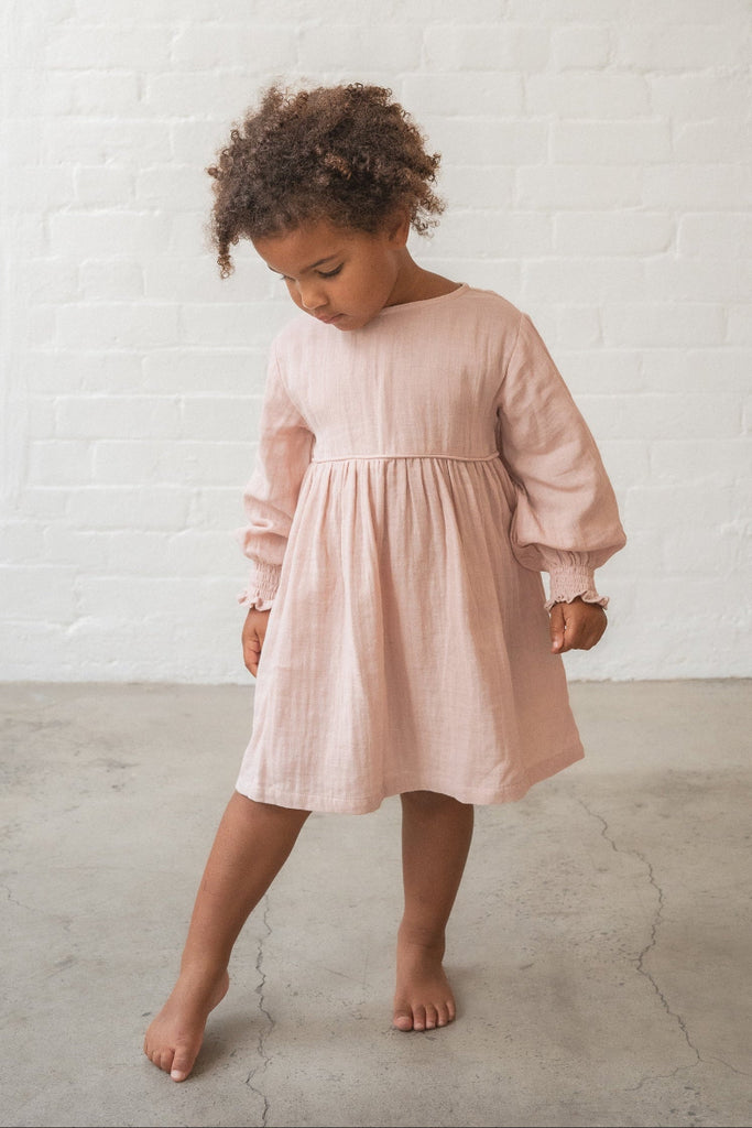 US stockist of Illoura the Label's Dusty Pink Yumi Dress