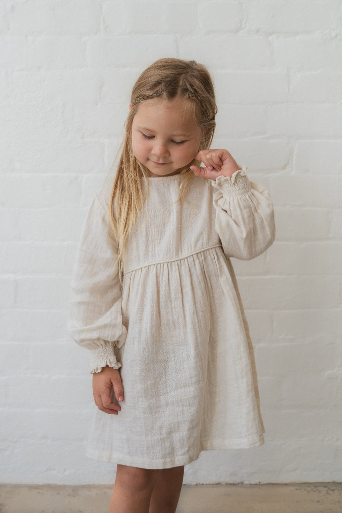 US stockist of Illoura the Label's Yumi Dress - Natural