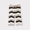 US stockist of Belle & Sun's Wave knit pants in Earth.