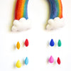 US stockist of Tara Treasures Rainbow with Raindrops crib mobile