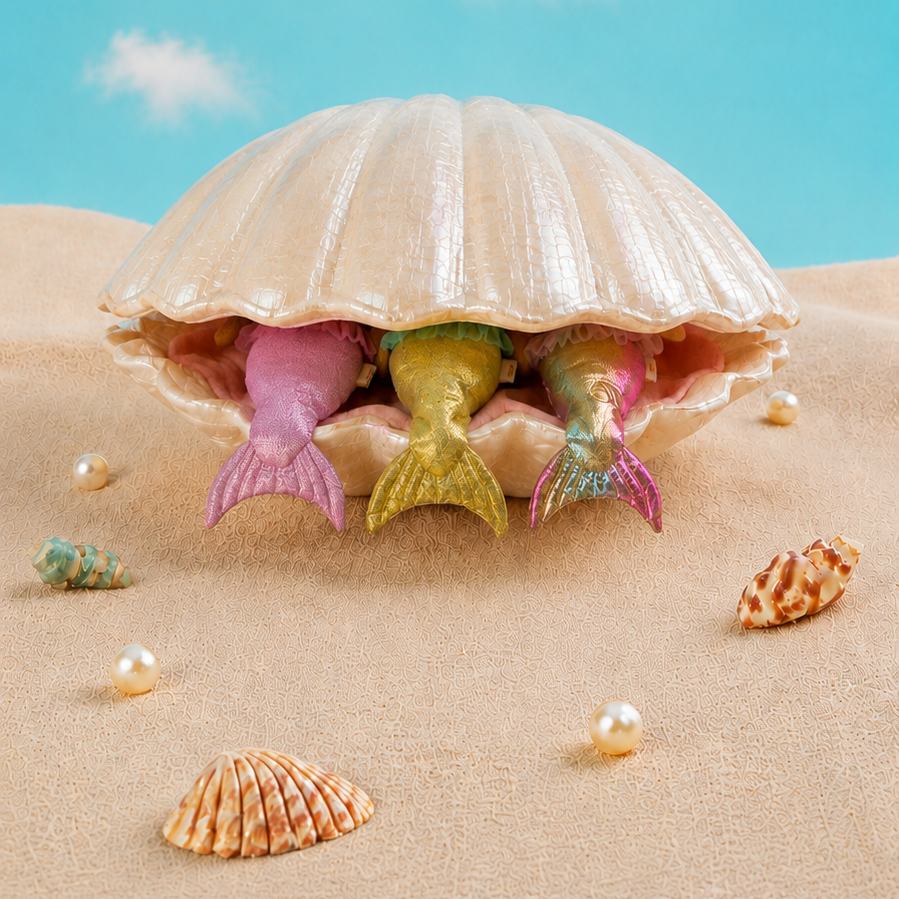 US stockist of Olli Ella's Little Lagoonies "Mila Mermaid" Dinky Dinkum Doll