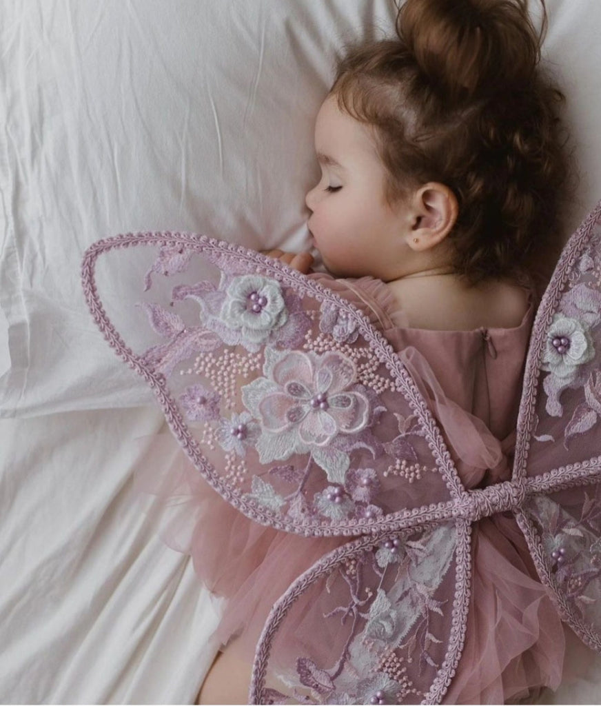 US stockist of Mauve & May's Large Violet Wings