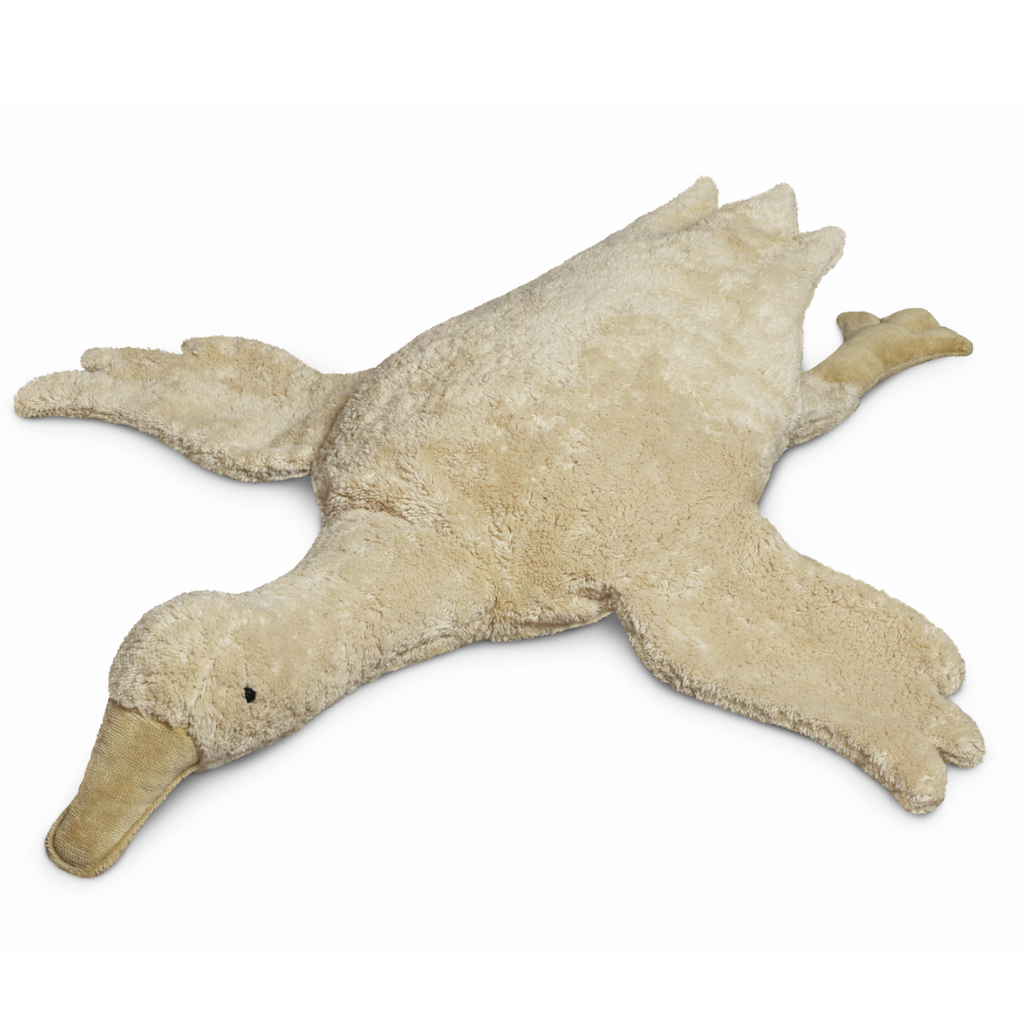 US stockist of Senger Naturwelt's Large Linen Cuddly Goose