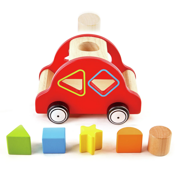 US stockist of PinToy's Happy Car Sorter and Pull Along Toy