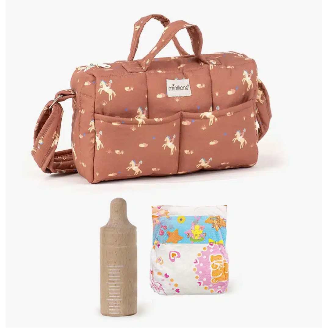 Minikane USA Diaper Bag Set Open Spaces The Little Kiwi Co