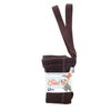 US stockist of Silly Silas' Espresso Brown footed Wooly tights