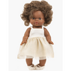 US stockist of Minikane's Milk Gold Rosella Tutu with lace up shoes.