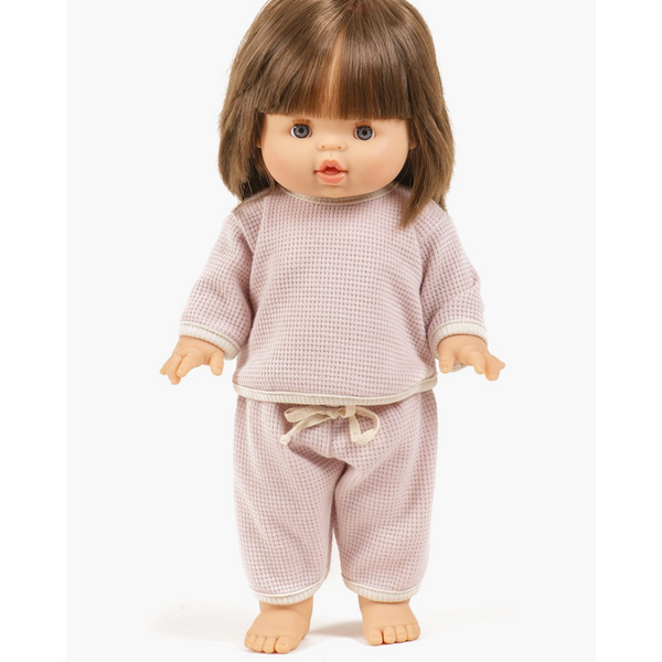 US stockist of Minikane's Pink Cocoon Honeycomb Jog set