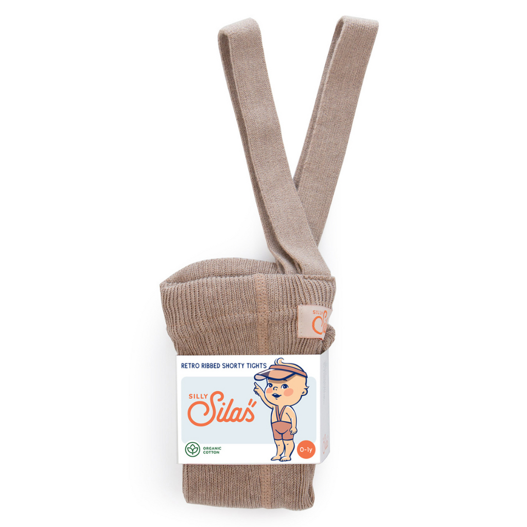 US stockist of Silly Silas' Shorty Tights in Peanut Blend