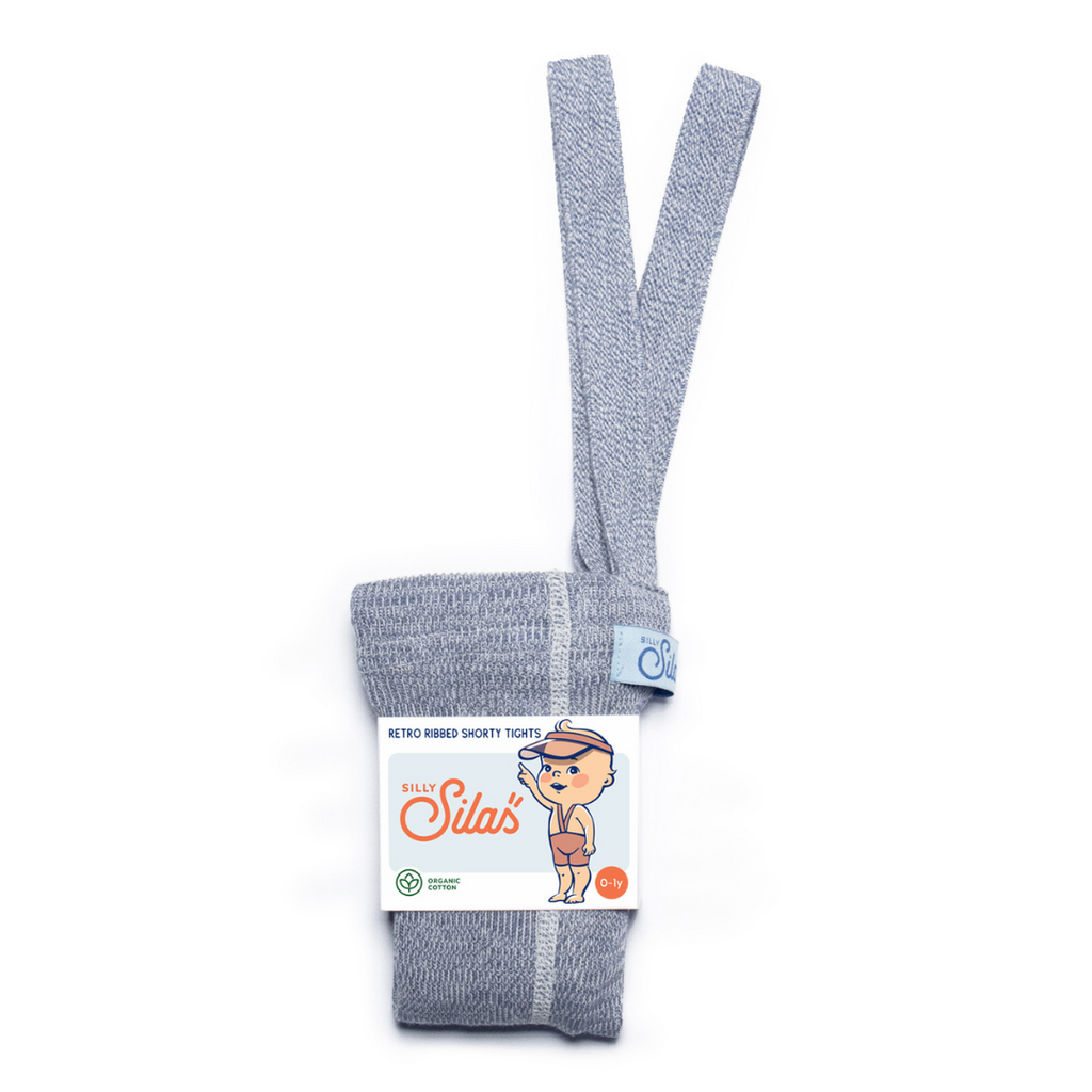 US stockist of Silly Silas' Shorty Tights in Marshmallow Sky