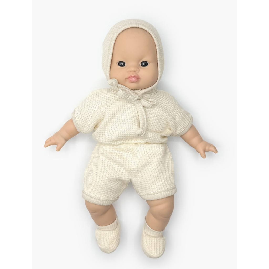 US stockist of Minikane's Ines three piece set for 28cm dolls