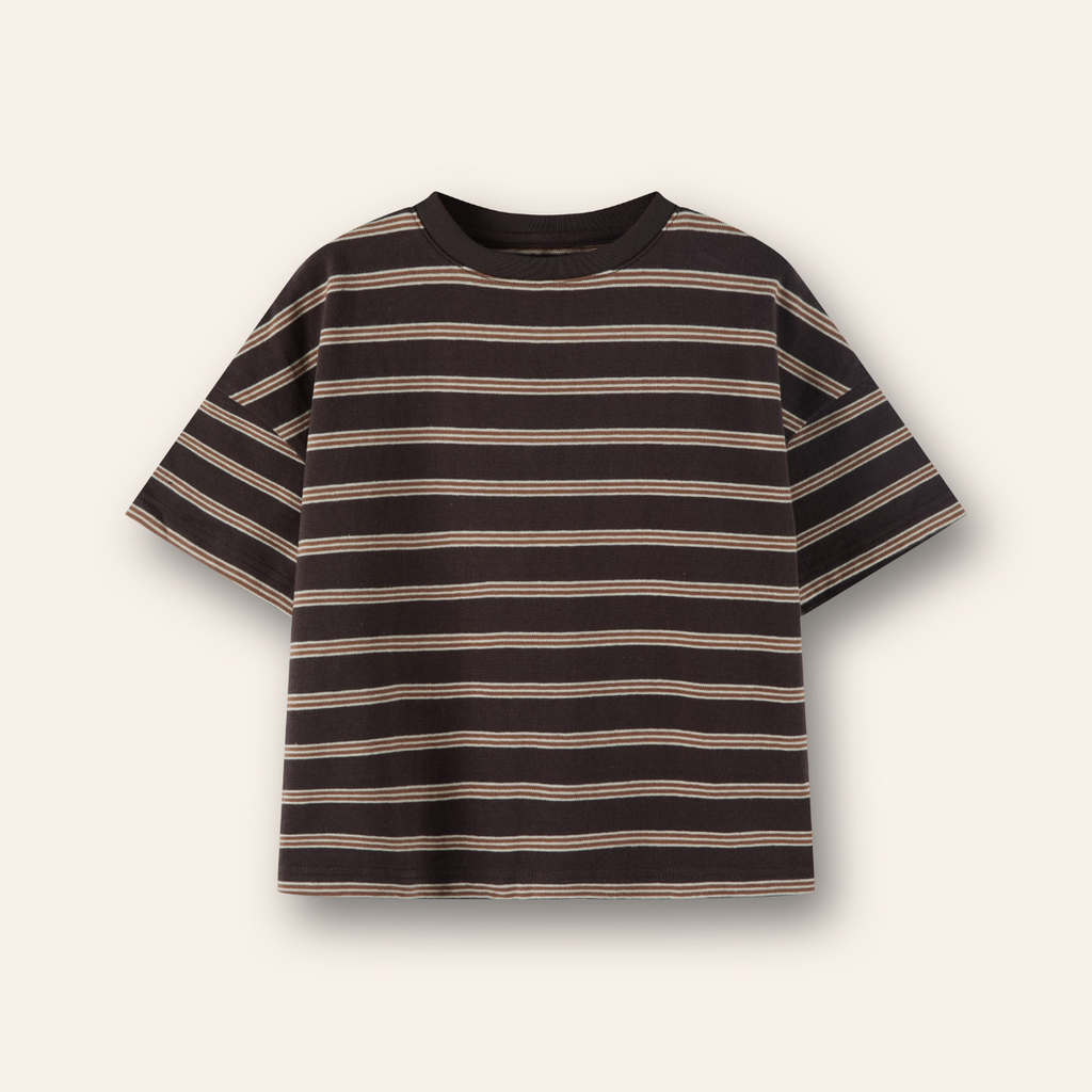 US stockist of Illoura the Label's Vintage Striped basic tee