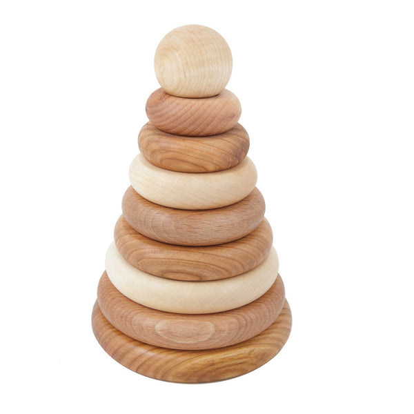 US stockist of Wooden Story's Natural Wooden Stacker