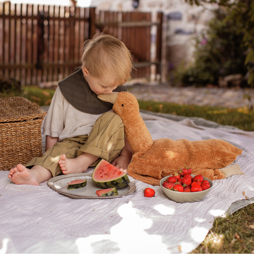 US stockist of Senger Naturwelt's large Rust Cuddly Goose