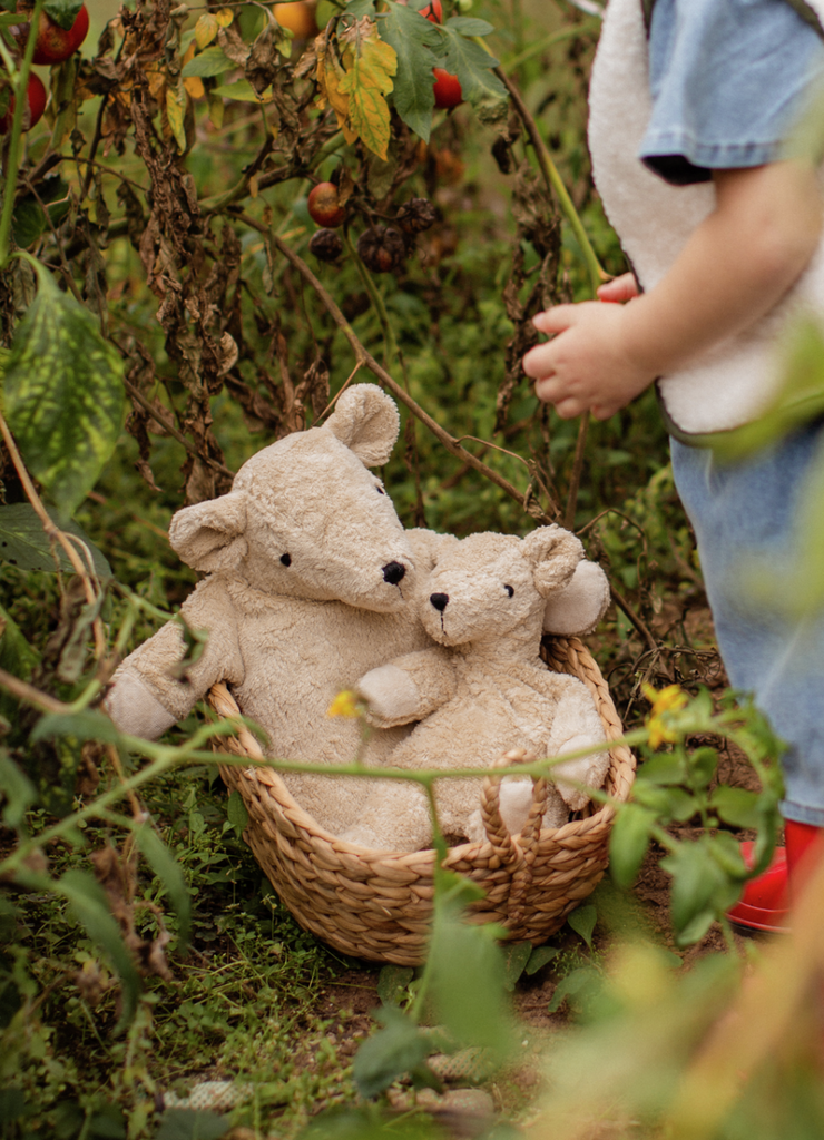 US stockist of Senger Naturwelt's Small Linen Cuddly Bear