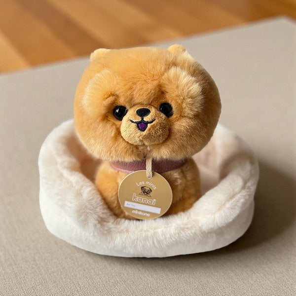 US stockist of Minikane's Loki Plush Dog with basket