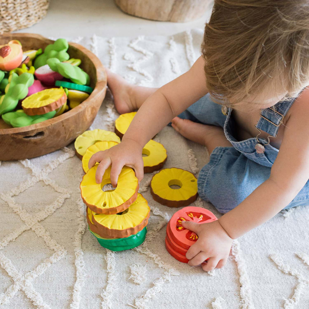 US stockist of Oli & Carol's Ananas the Pineapple teether