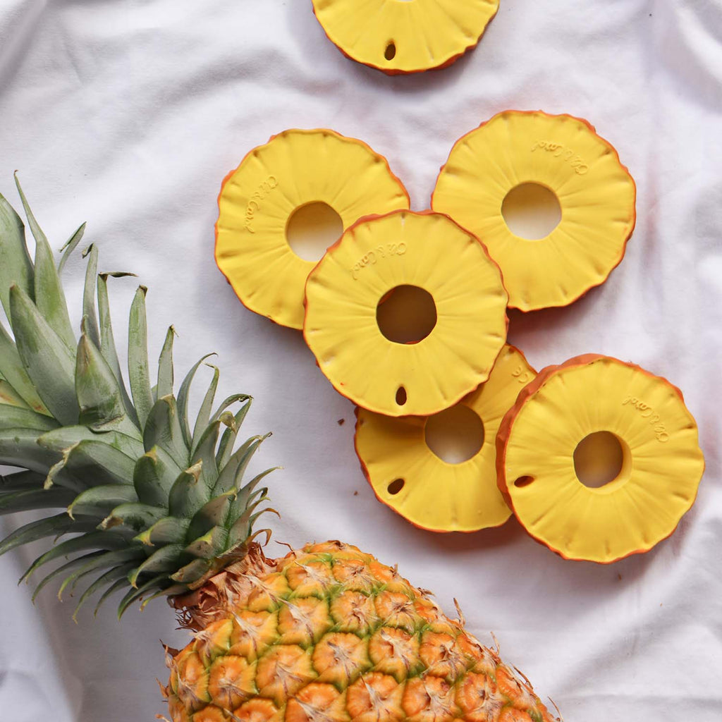 US stockist of Oli & Carol's Ananas the Pineapple teether
