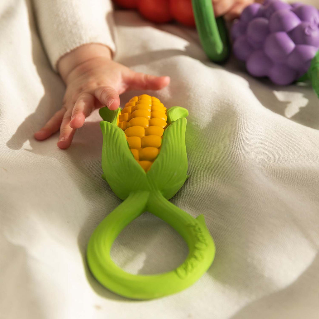 US stockist of Oli & Carol's Corn Rattle/Teether