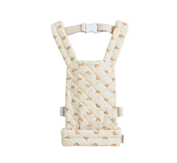 US stockist of Dinkum Dolls by Olli Ella Rainbow Quilted Doll Carrier