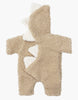 US stockist of Minikane's beige dinosaur jumpsuit for 28cm baby dolls
