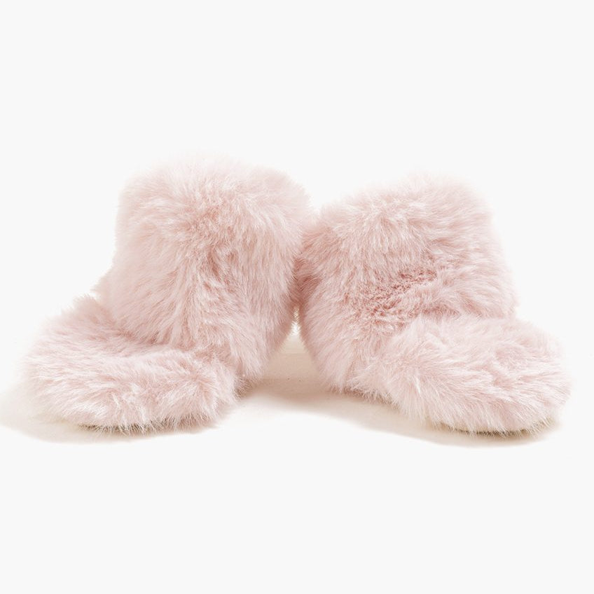 US stockist of Minikane's Pink faux fur snow boots for dolls