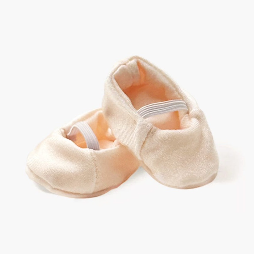 US stockist of Minikane's Nude Pink lycra ballerina slippers for dolls