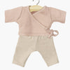 US stockist of Minikane's Roxane two piece wrap set in Petal Pink