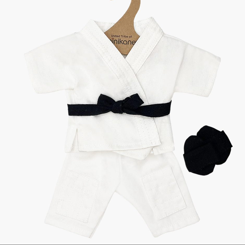 US stockist of Minikane's P'tits Deguiz Judo Kimono Set