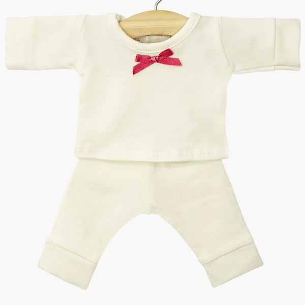 US stockist of Minikane's Ecru Morgan Pajamas with bow