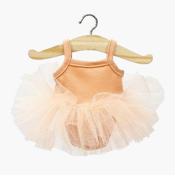 US stockist of Minikane's Stella tutu in Peach lycra and tulle