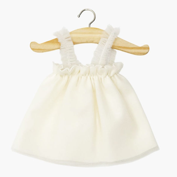 US stockist of Minikane's Noemie tutu in Ecru + Tulle for dolls