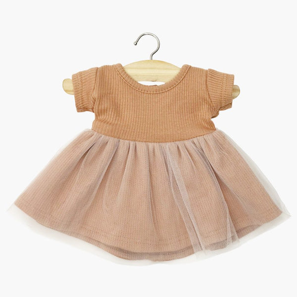 US stockist of Minikane's  Short Brown Sugar Sleeve tutu dress