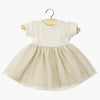 US stockist of Minikane's  Short Gold Sleeve tutu dress