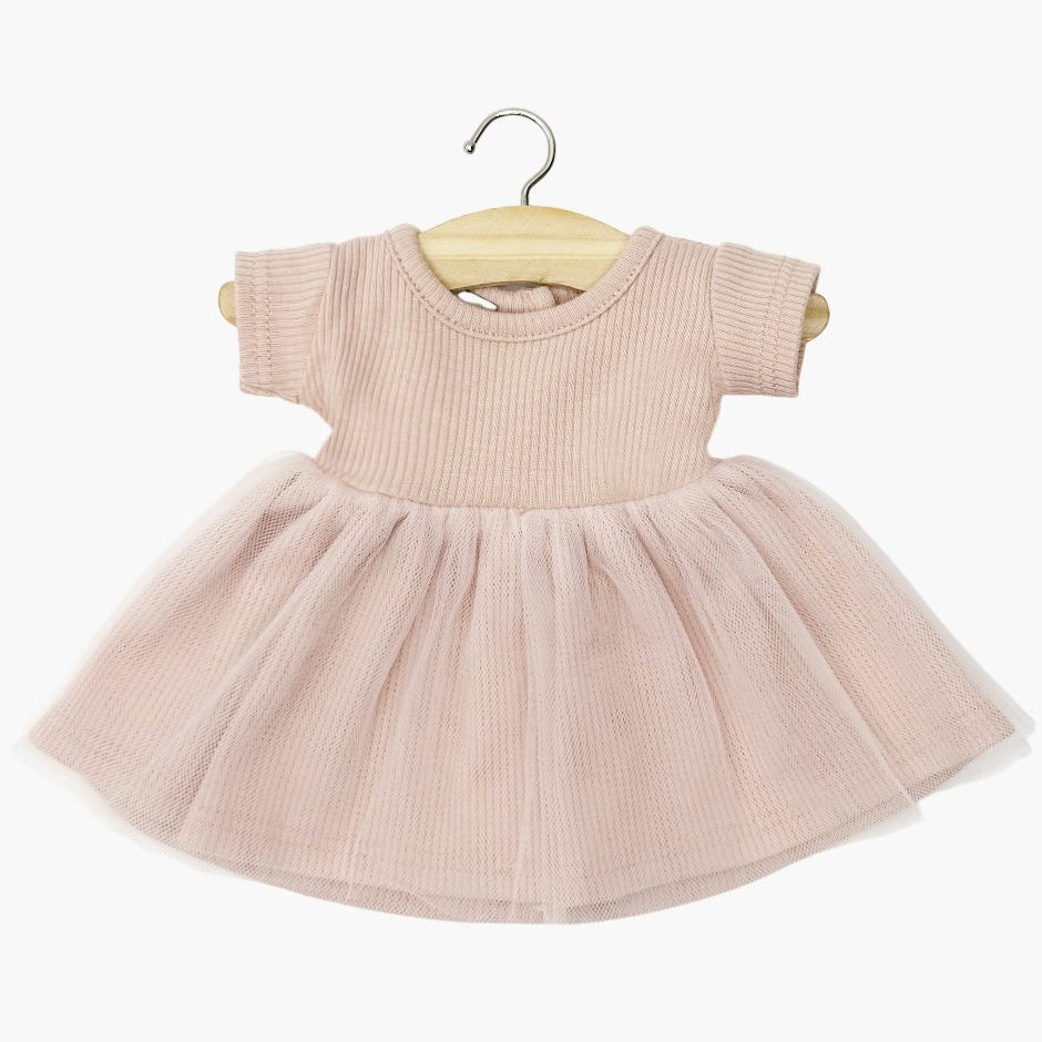 US stockist of Minikane's Petal Pink Short Sleeve tutu dress