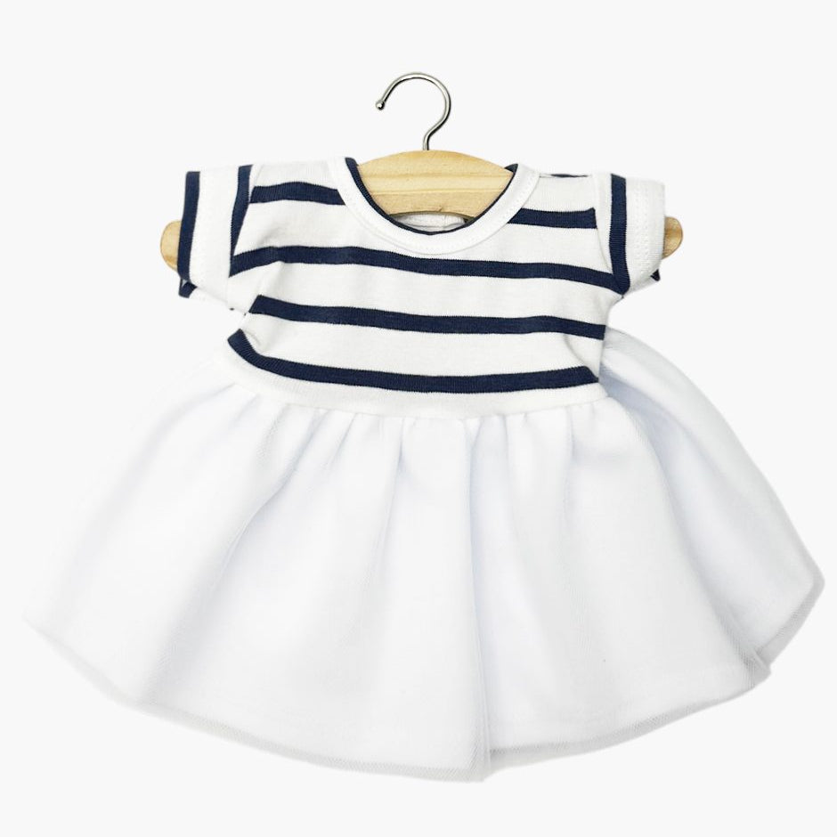 US stockist of Minikane's short sleeve Rosana tutu in Navy Blue stripe