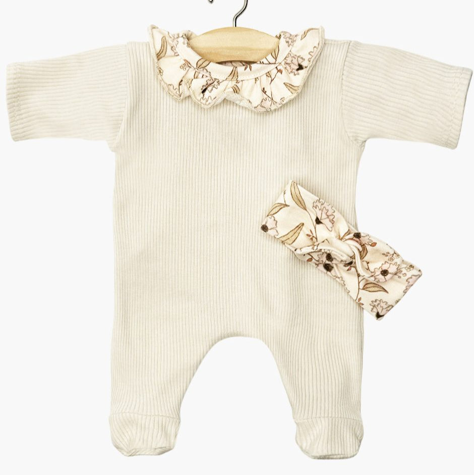 Cuties Camille Sleepsuit + Headband - Janelle