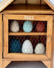 US stockist of Tara Treasures set of 7 felt Poultry eggs