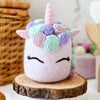 US stockist of Tara Treasures' felt unicorn cake in pastel colors
