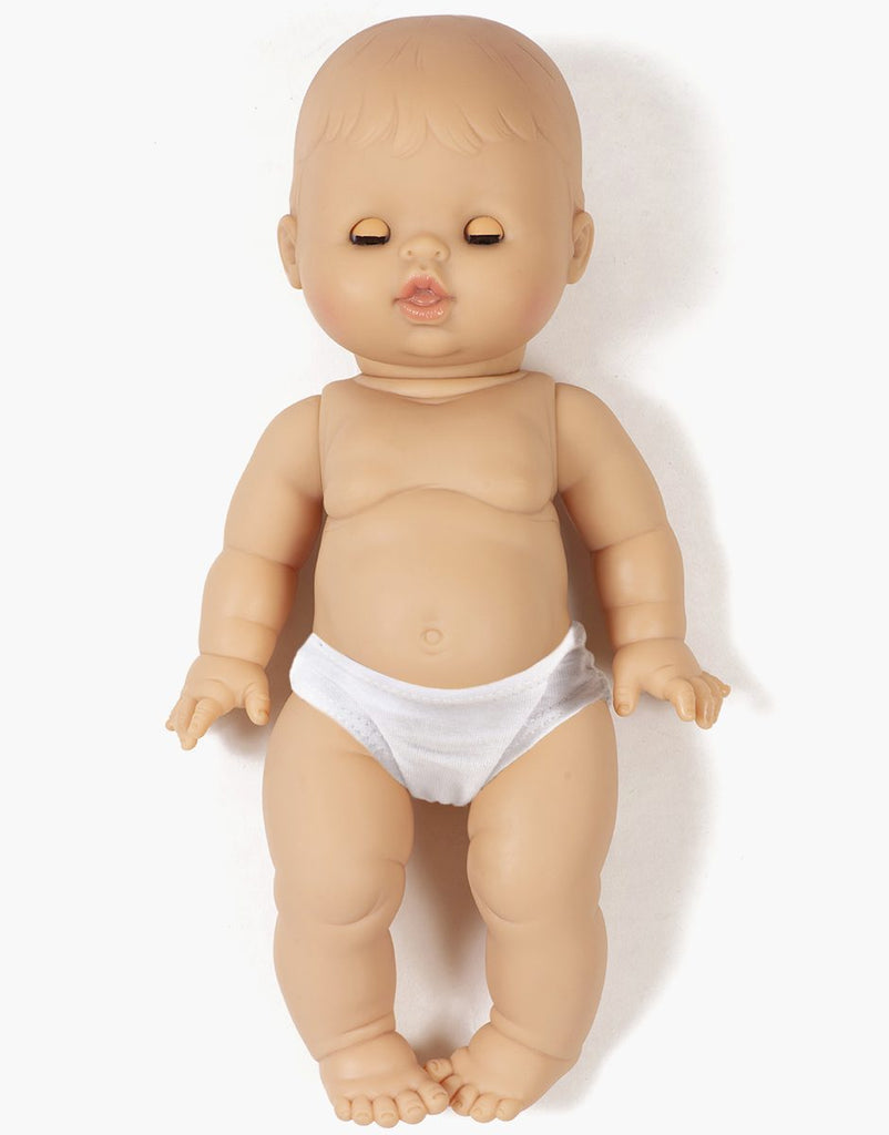 US stockist of Minikane's Sleepy Eye Baby Lily Gordis Girl Doll