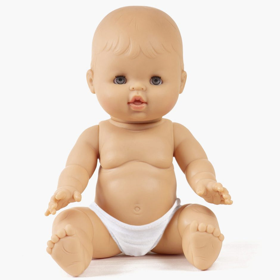US stockist of Minikane's Sleepy Eye Baby Lily Gordis Girl Doll