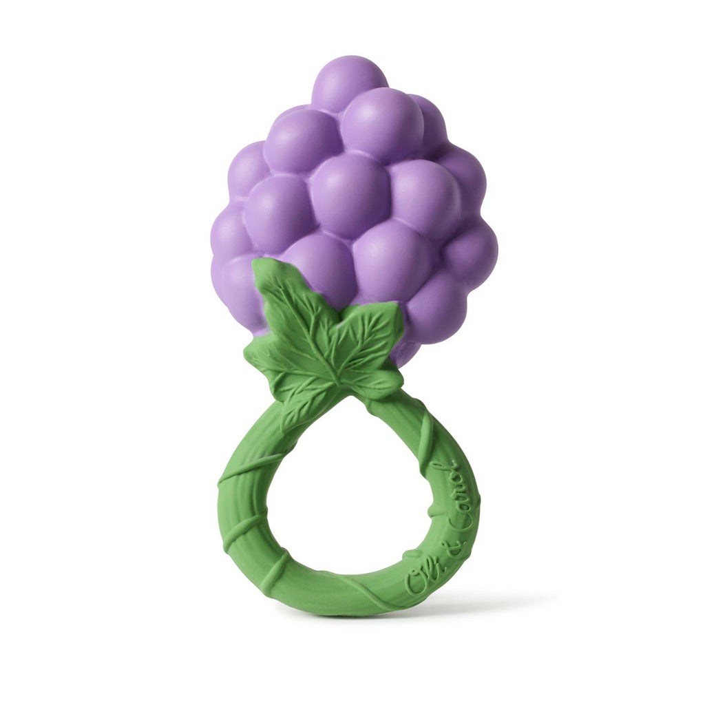 US stockist of Oli & Carol's Grape Rattle/Teether