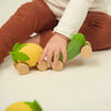 US stockist of Oli & Carol's Lou the Lemon Baby Car Toy